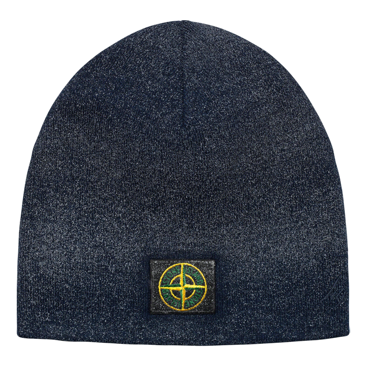 Supreme FW23 Week10 STONE ISLAND Reflective Beanie 'Navy' SUP-FW23-2425