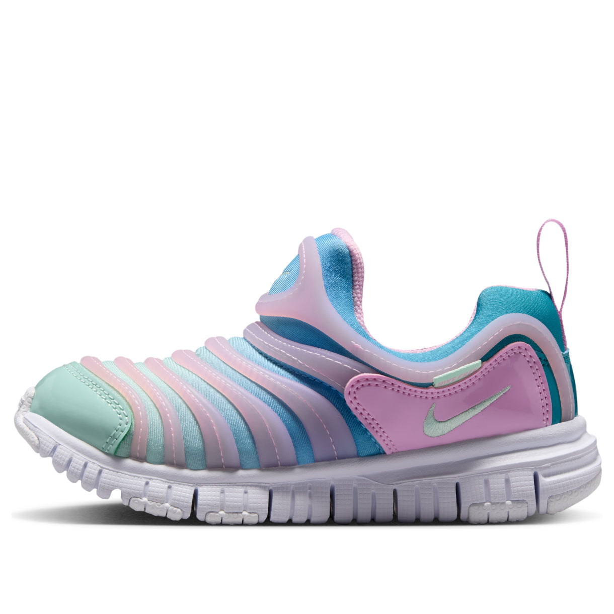 (PS) Nike Dynamo Free 'Pink Rise Arctic Green Blue' 343738-642