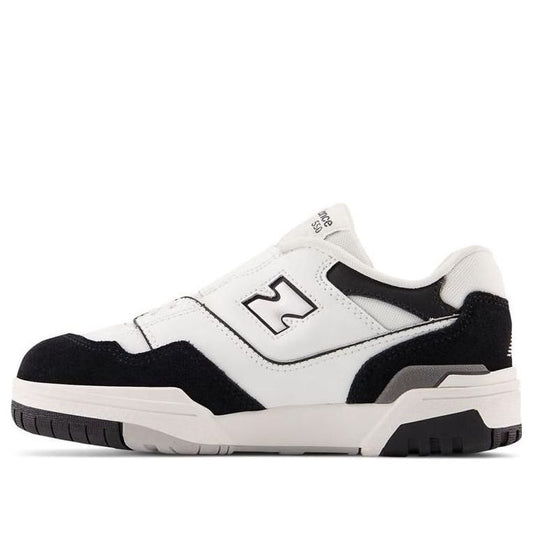 (PS) New Balance 550 Bungee Lace with Top Strap 'White Black' PHB550CA