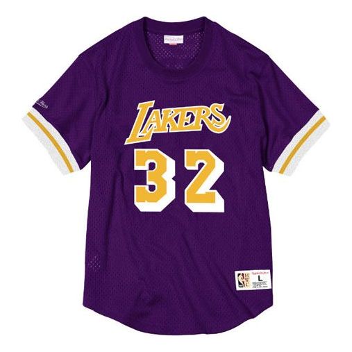 Mitchell & Ness Unisex Johnson Lakers Basketball Purple NNMPSC19040-LALPURP85EJH