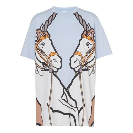 Burberry Short Sleeve Blue 80161341
