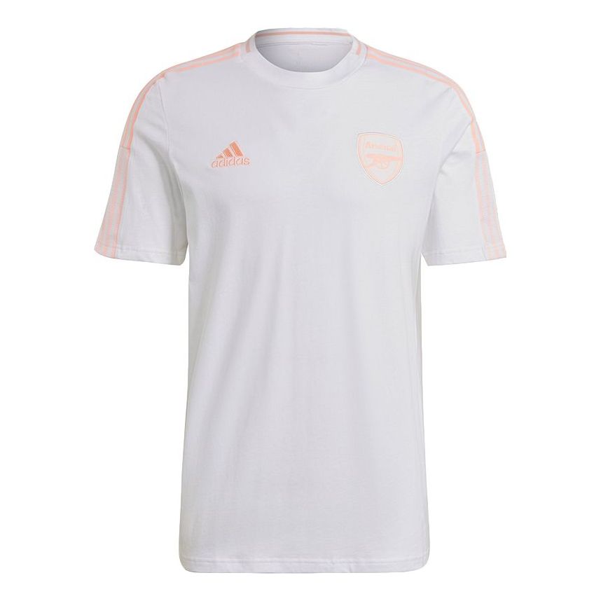adidas Afc Tee Arsenal Soccer/Football Sports Short Sleeve White GK9397