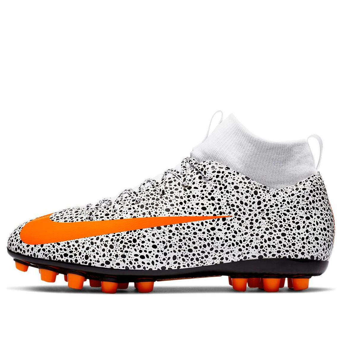 (GS) Nike JR Mercurial Superfly 7 Academy AG 'Black White Yellow' CK0113-180