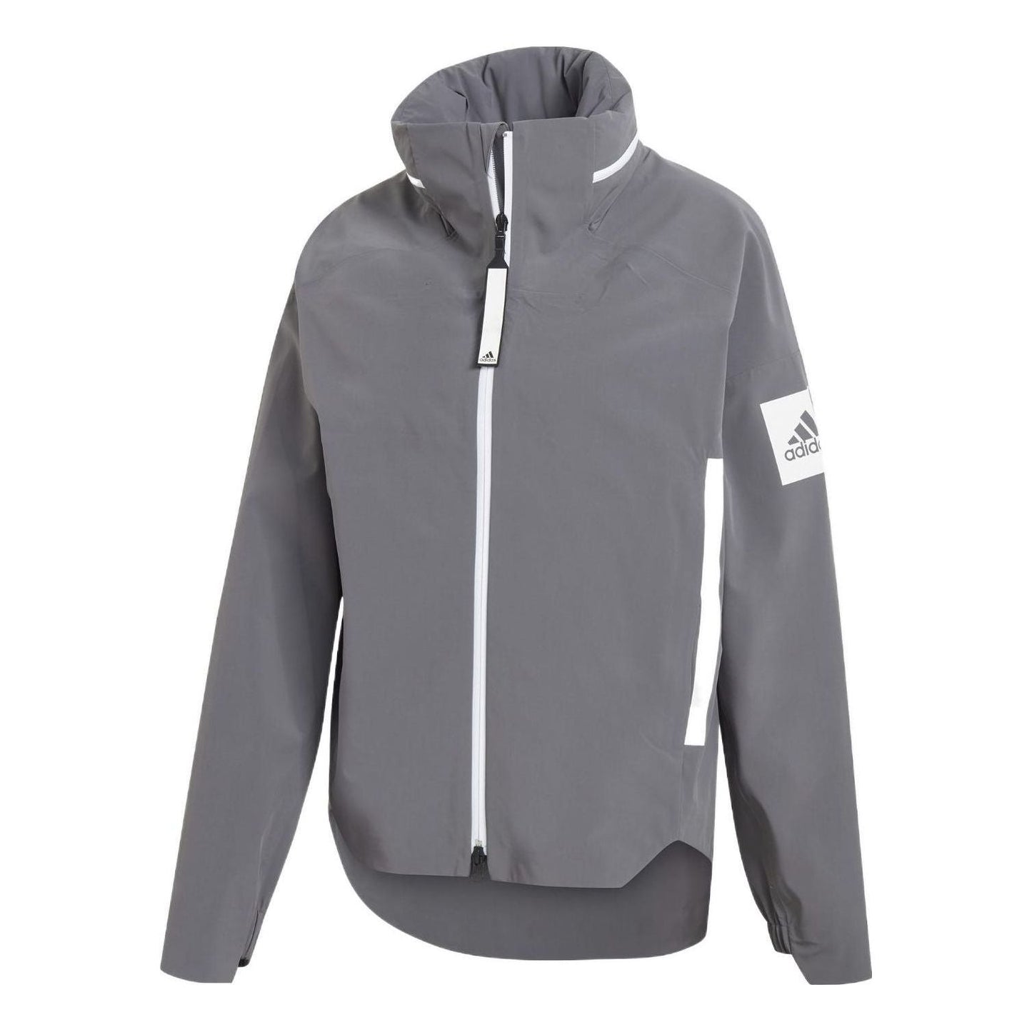 (WMNS) adidas Myshelter Regenjacke Rain Jacket Asia Sizing 'Grey' GE5859