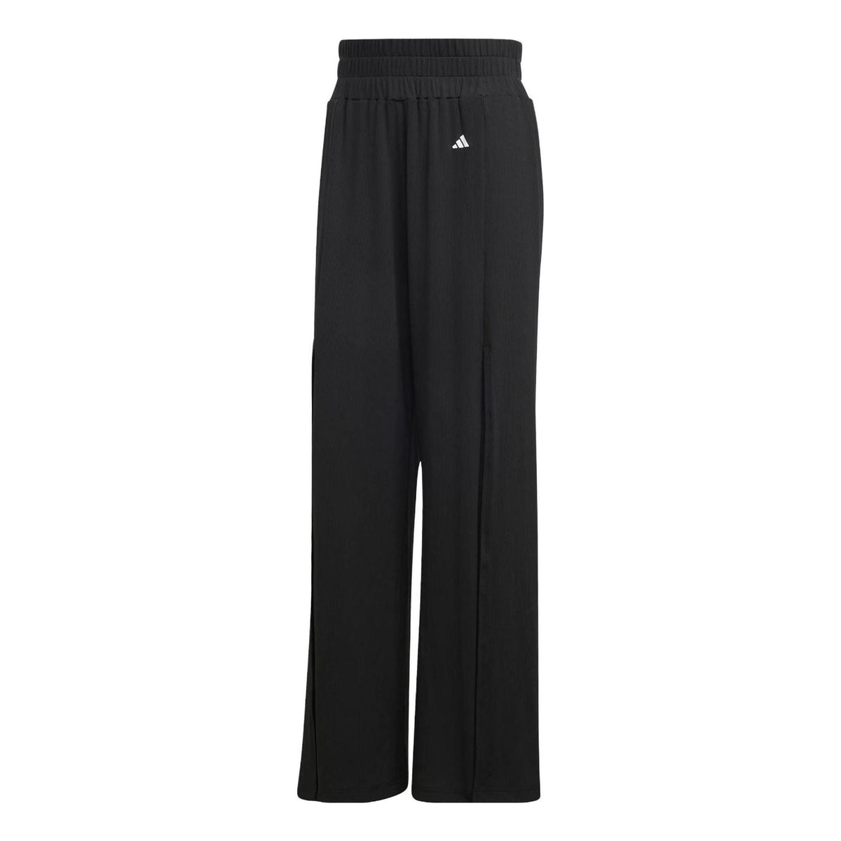 (WMNS) adidas Studio Logo Pants 'Black' HS8123