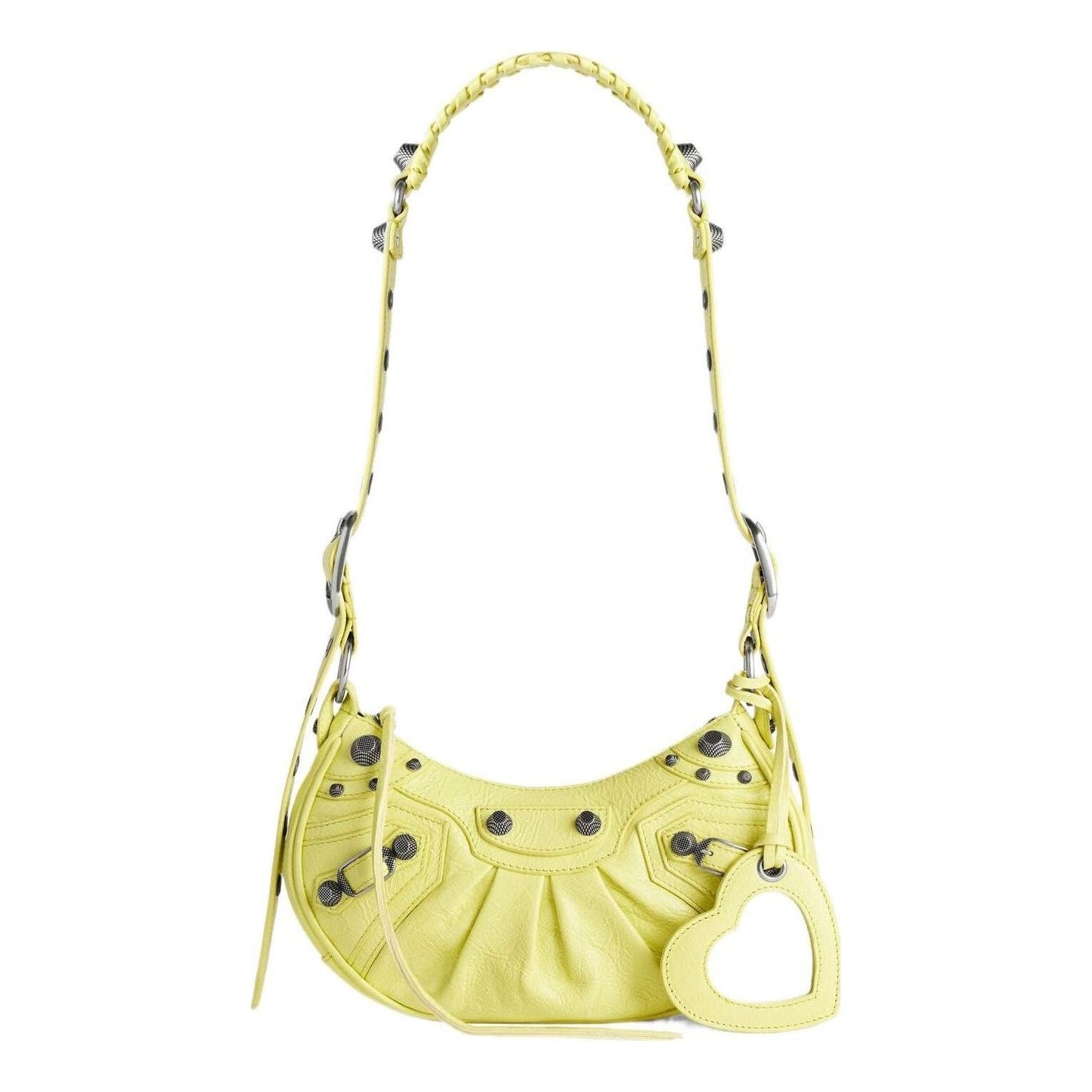 (WMNS) Balenciaga Le Cagole Xs Shoulder Bag 'Lime' 6713091VG9Y7302