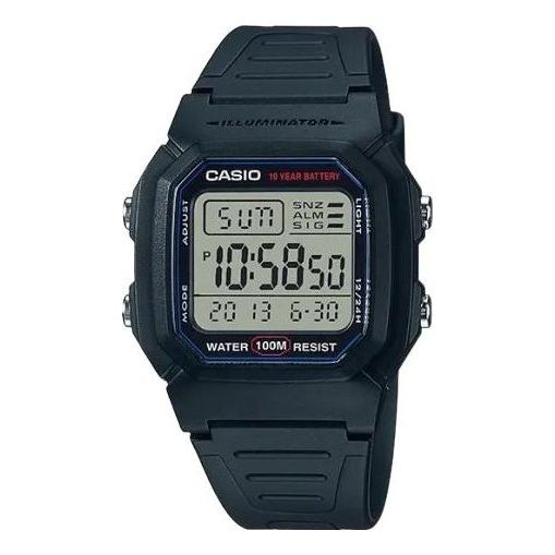 CASIO Male Japan / South Korea Fashion Quartz Digital W-800H-1AV