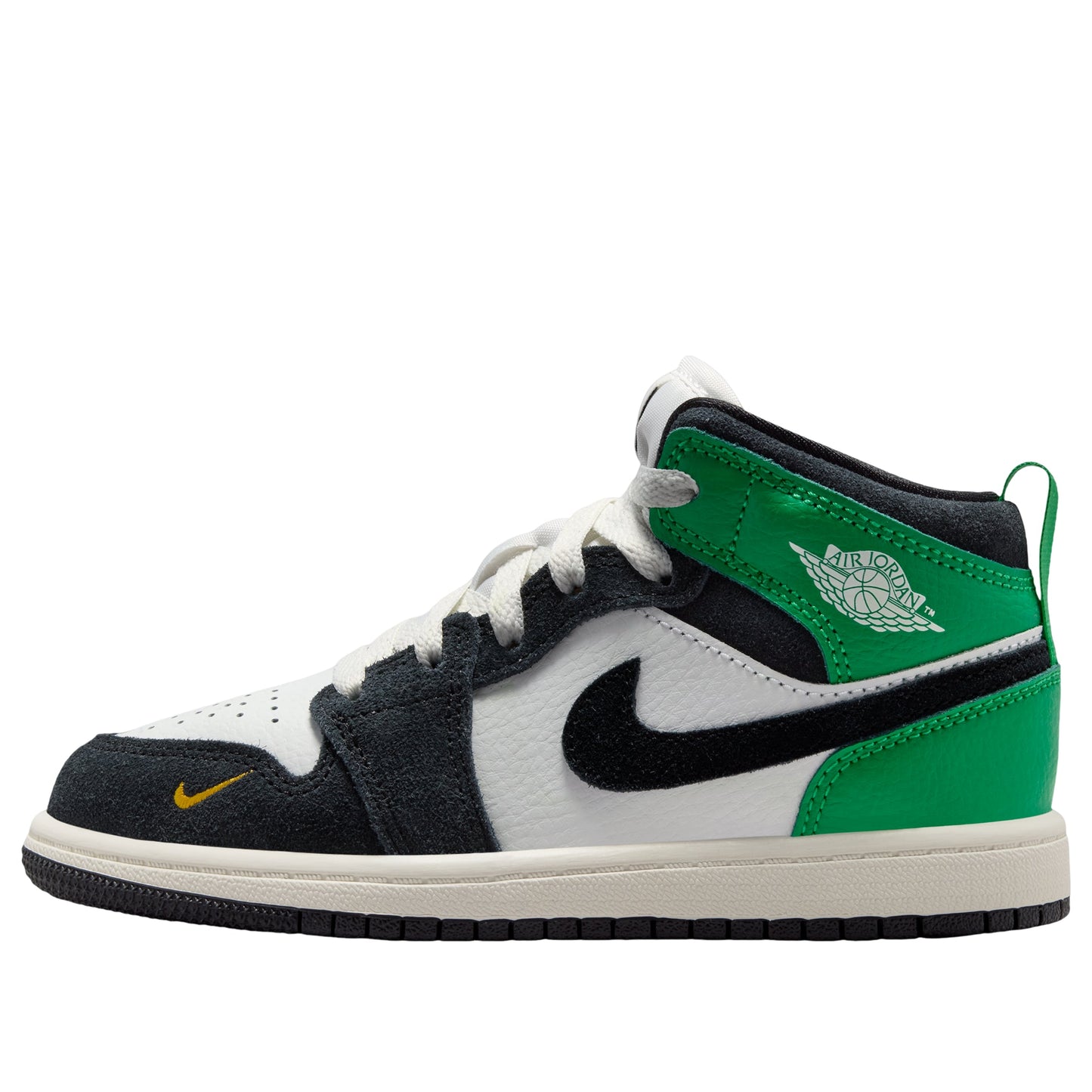 (PS) Jordan 1 Mid 'Summit White Lucky Green' II1252-100