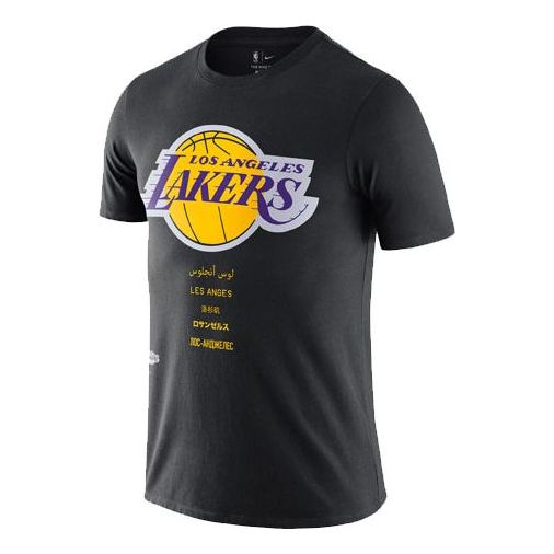 Nike Los Angeles Lakers COURTSIDE LOGO Black CK7962-010