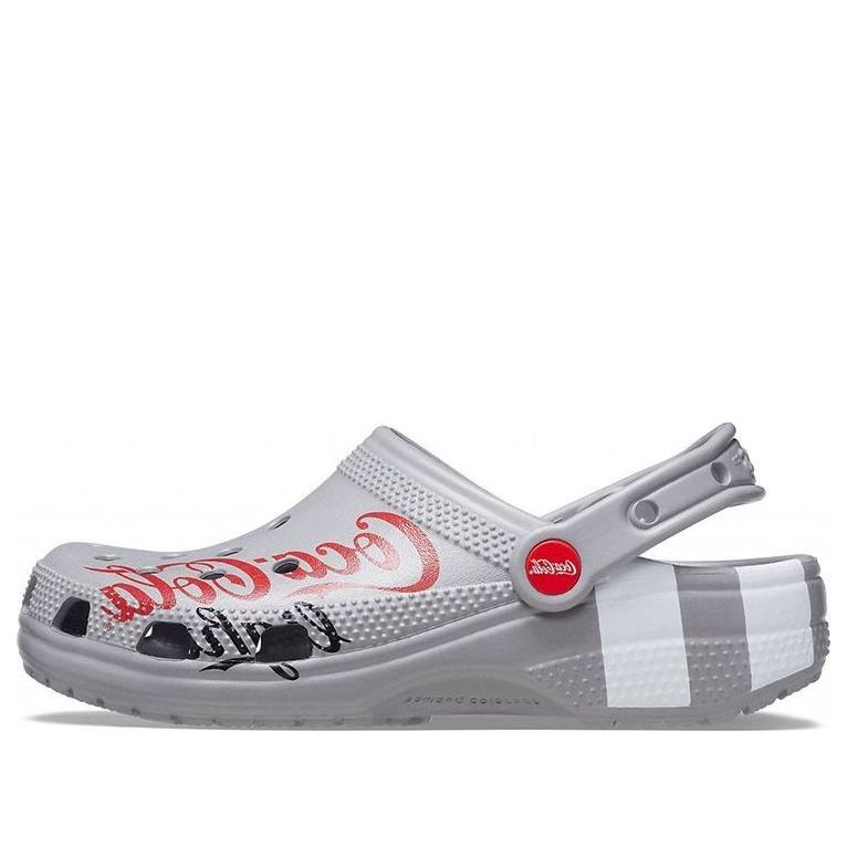 Coca Cola x Crocs Crossover Light X Outdoor Flat Heel Casual Sports Unisex Gray Sandals 207220-030