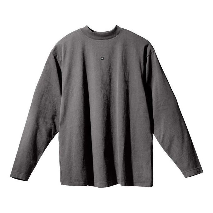 Yeezy Gap SS22 Logo Longsleeve Tee 'Dark Grey' YEEZY-SS22-088