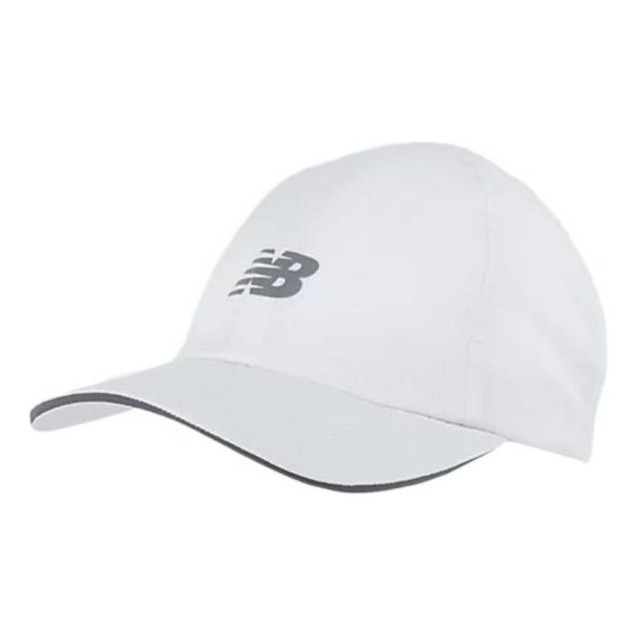 (WMNS) New Balance Performance Run Cap 'White' LAH13002-WT