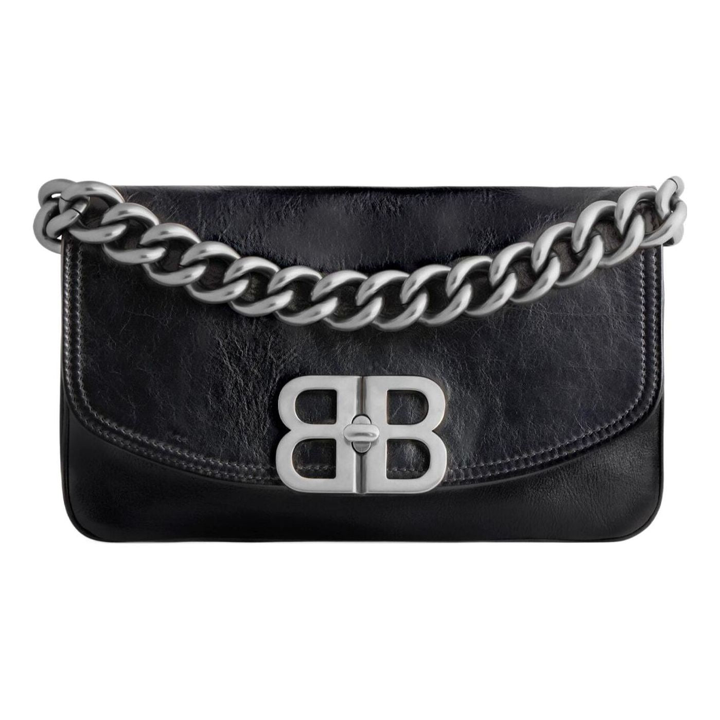 (WMNS) Balenciaga Bb Soft Small Flap Bag 'Black' 7485982AAIY1000