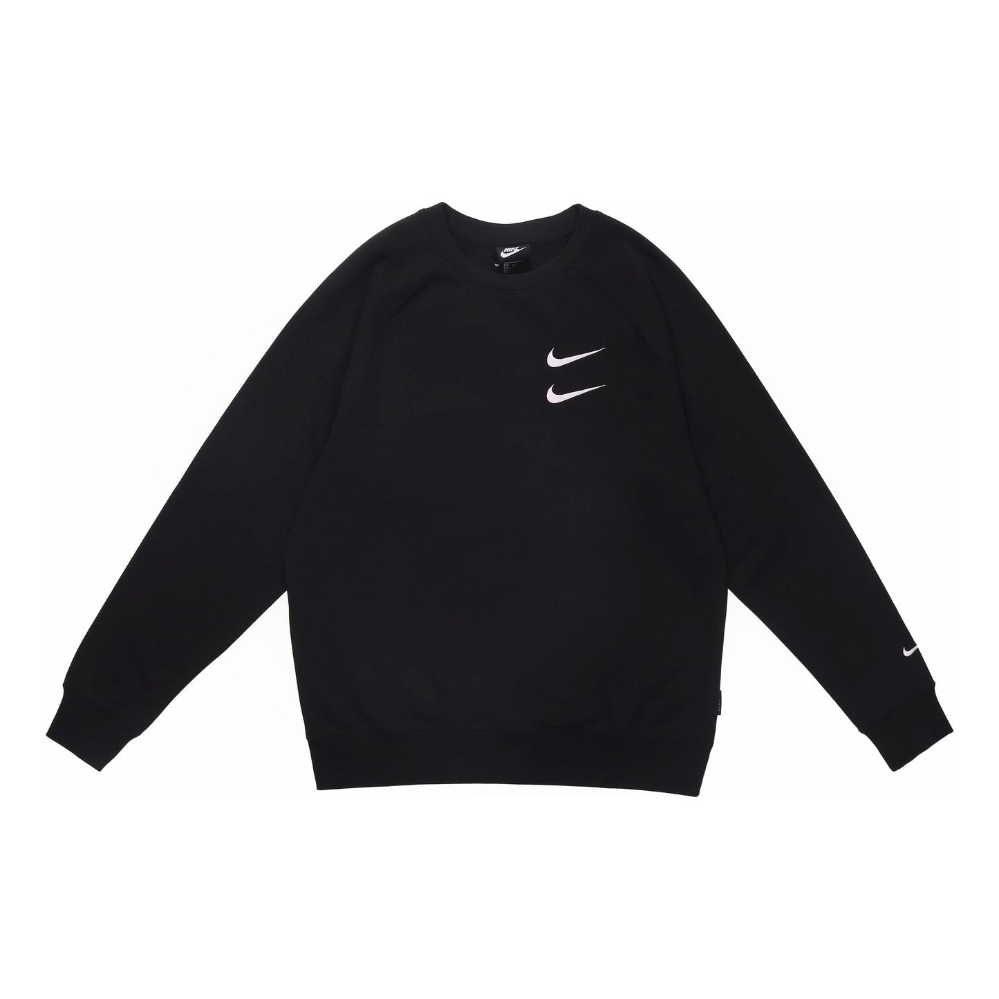 Nike Tee Black Embroidered Round Neck Pullover CJ4872-010