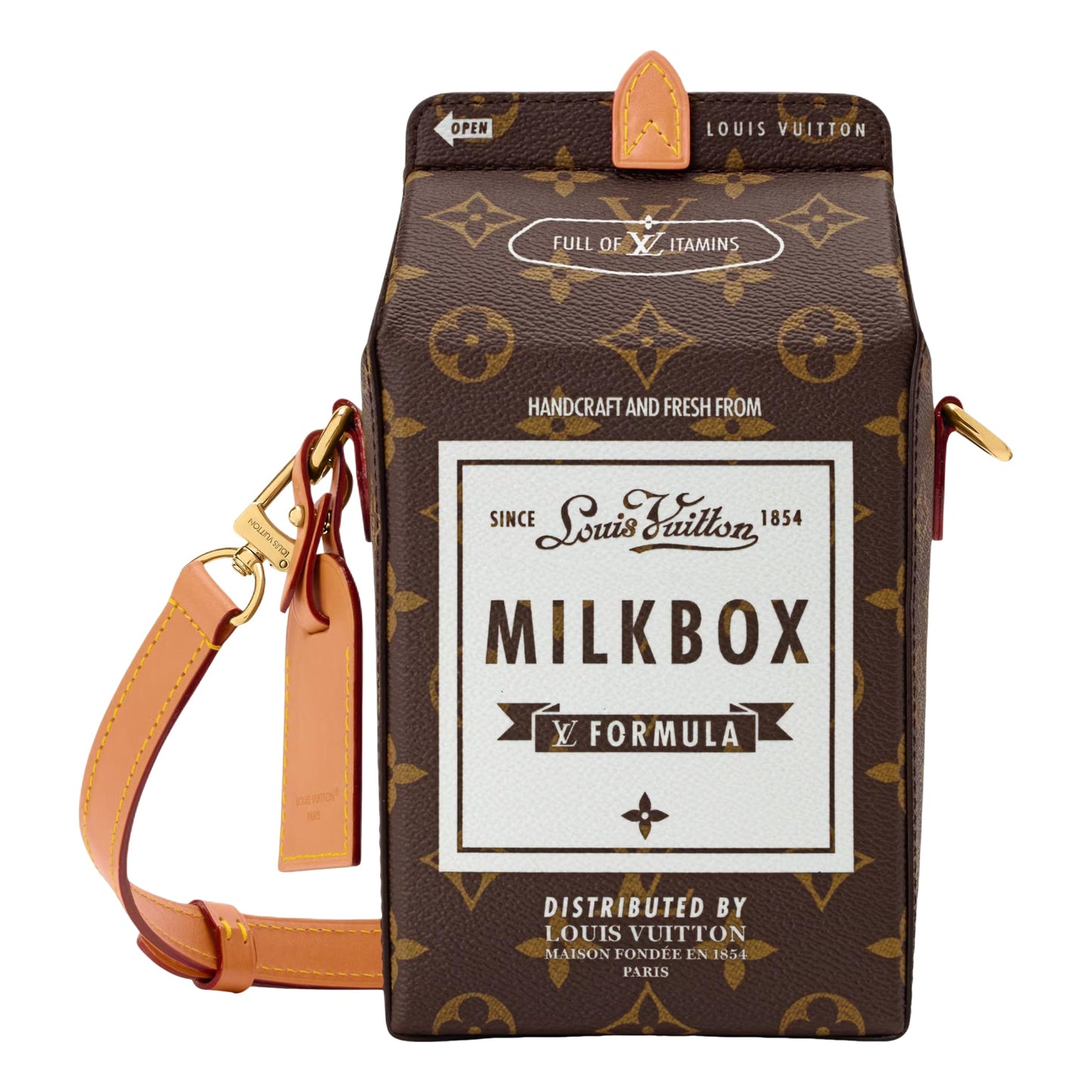 LOUIS VUITTON Milk Bag 'Brown' M29326