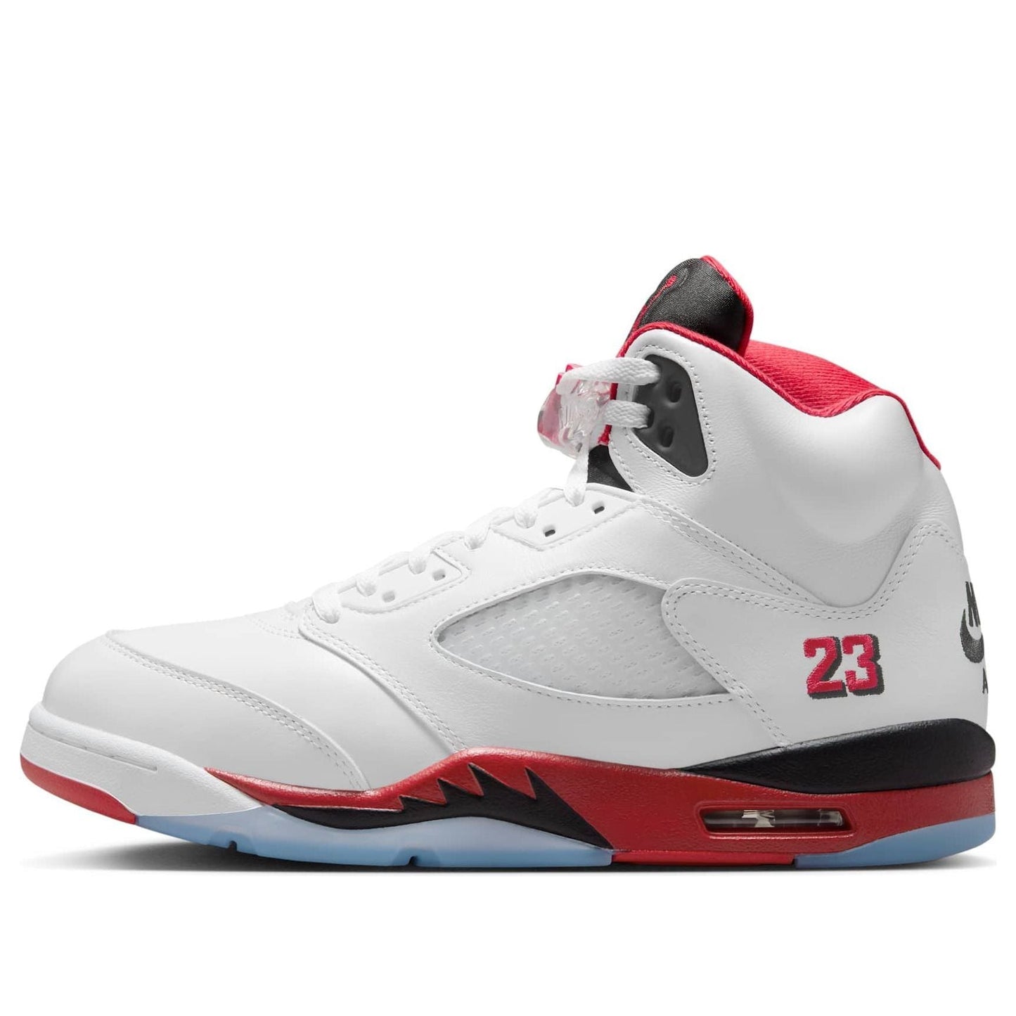 (GS) Air Jordan 5 Retro 'Fire Red Black Tongue 2025' HQ7980-101