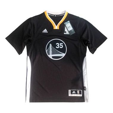 adidas NBA Kevin Durant Casual Sports Basketball SW Fan Edition Golden State Warriors 3 No. 5 Black CC2860