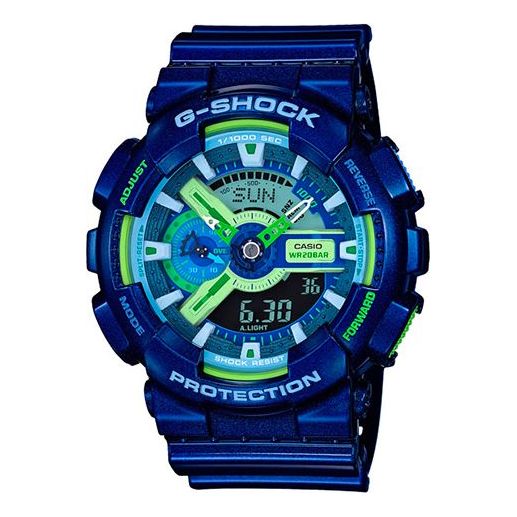 CASIO G-Shock Analog-Digital 'Blue' GA-110MC-2A