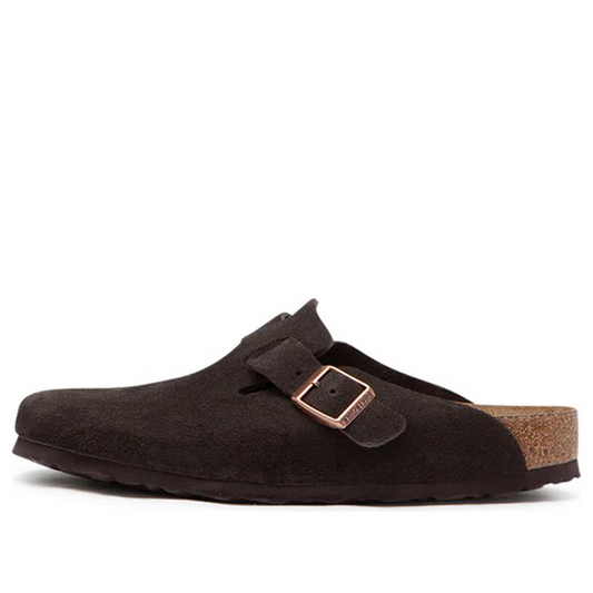 Birkenstock Boston Soft Footbed Regular 'Suede Mocha' 0660461