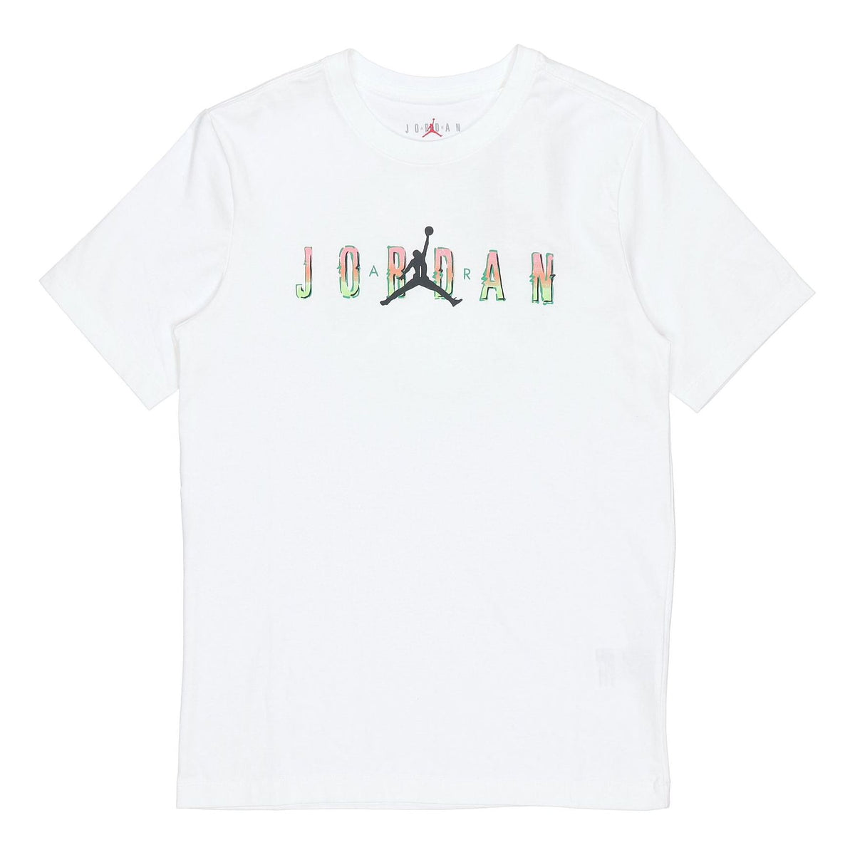 Air Jordan MENS Sport DNA Crew Neck Printed Short Sleeve White CZ8084-100