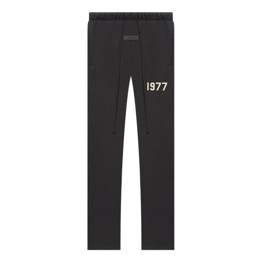 Fear of God Essentials SS22 1977 Logo Relaxed Sweatpants 'Iron' FOG-SS22-167