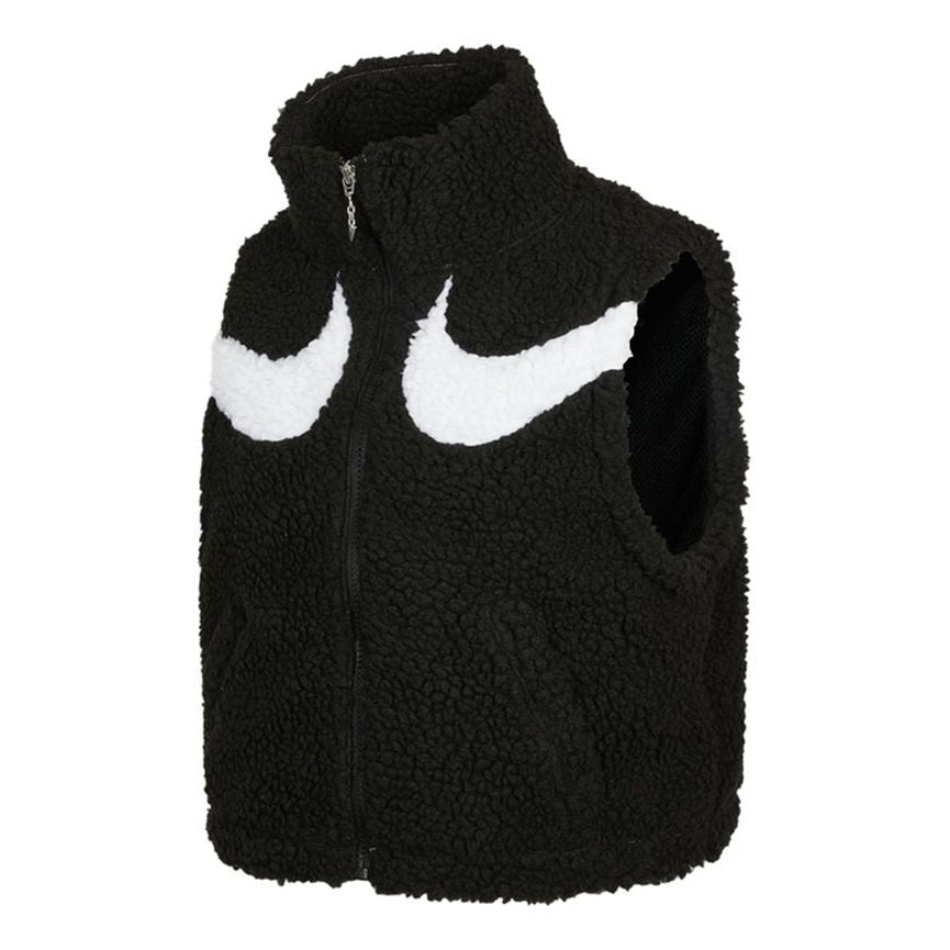 (WMNS) Nike Athleisure Casual Sports Stay Warm Stand Collar Vest Black DH1092-010