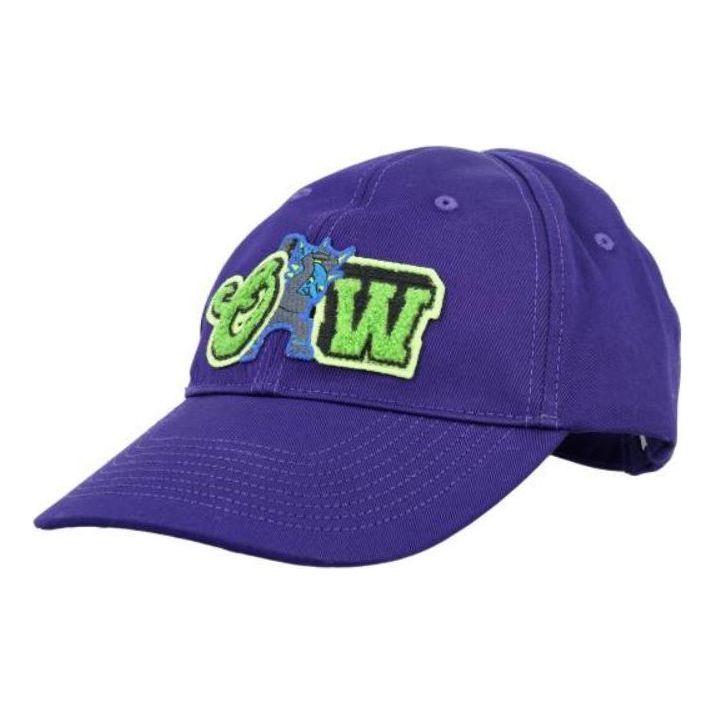 Off-White Logo Patch Varsity Baseball Cap OMLB041S23FAB0033770