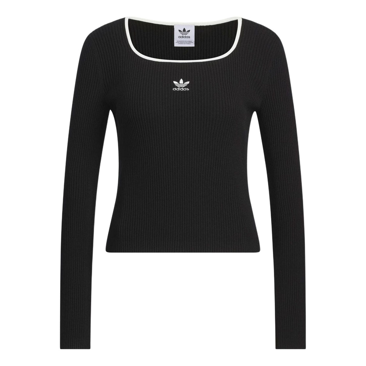 (WMNS) adidas Adi Long Sleeve Fully Fashion Sweater Asia Sizing 'Black' JM8052