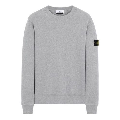 Men's STONE ISLAND Sleeve Round Neck Pink Gray 731563020-V0M64