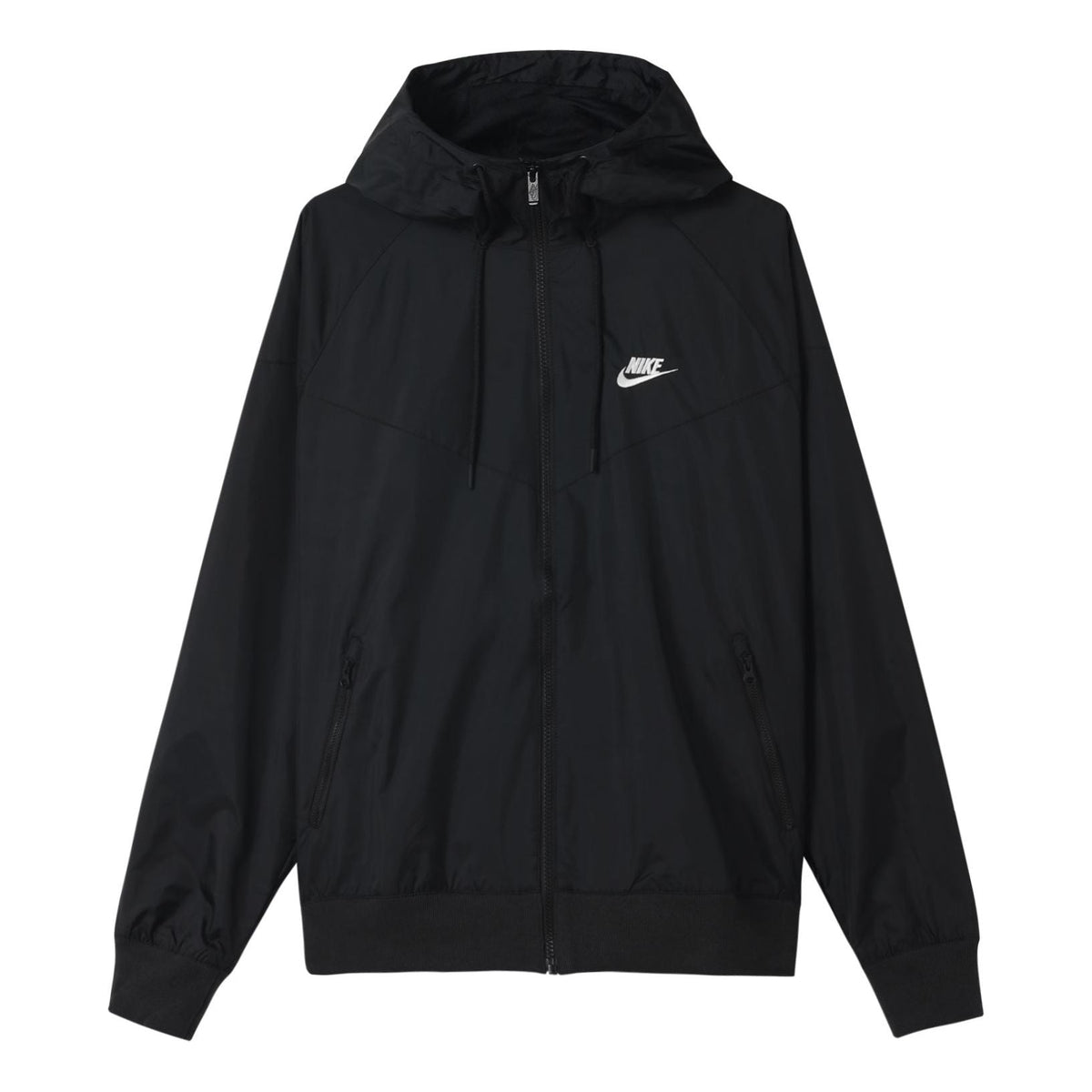 Nike Outdoor Sports Zipper Windproof Casual Jacket Black AR2192-010