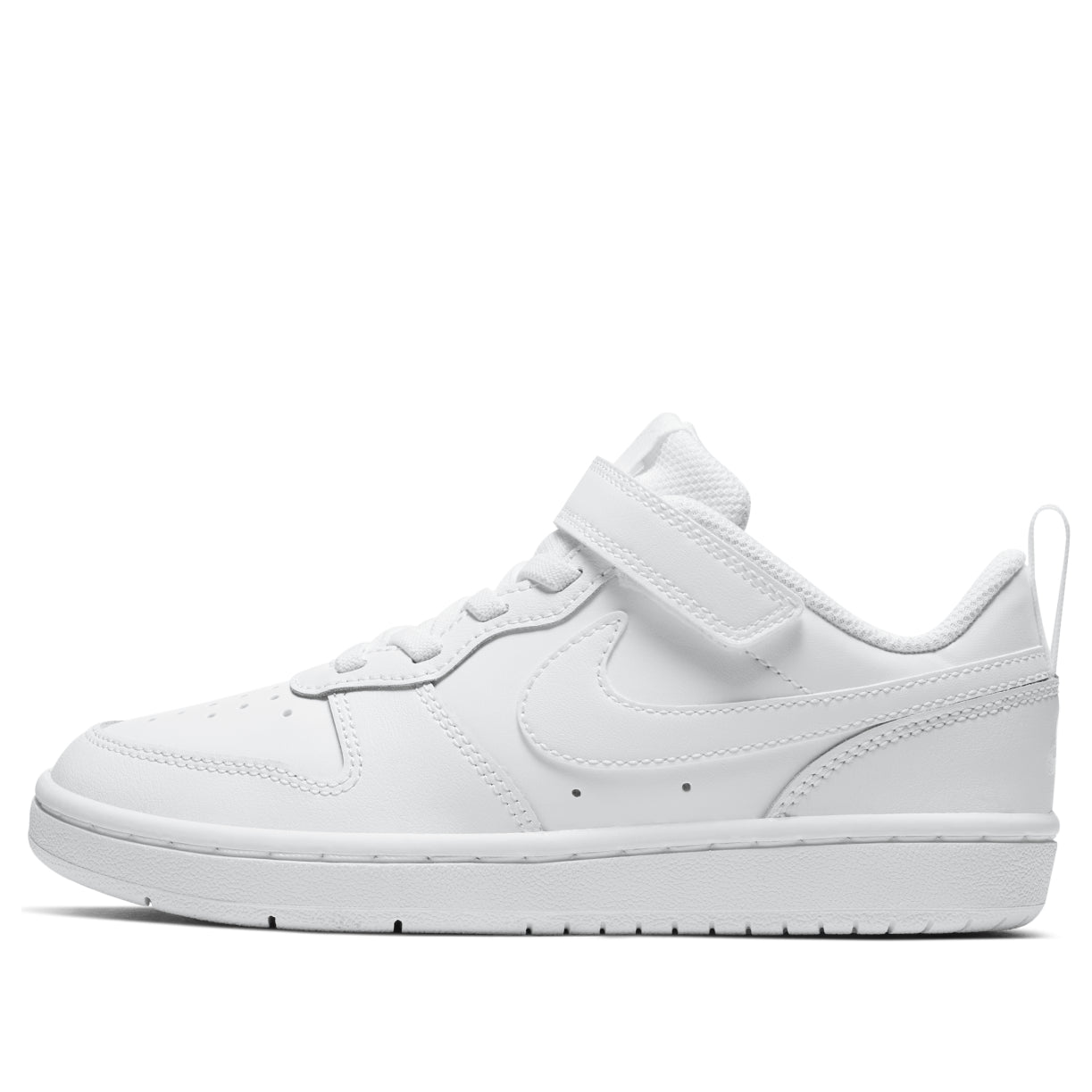 (PS) Nike Court Borough Low 2 'Triple White' BQ5451-100