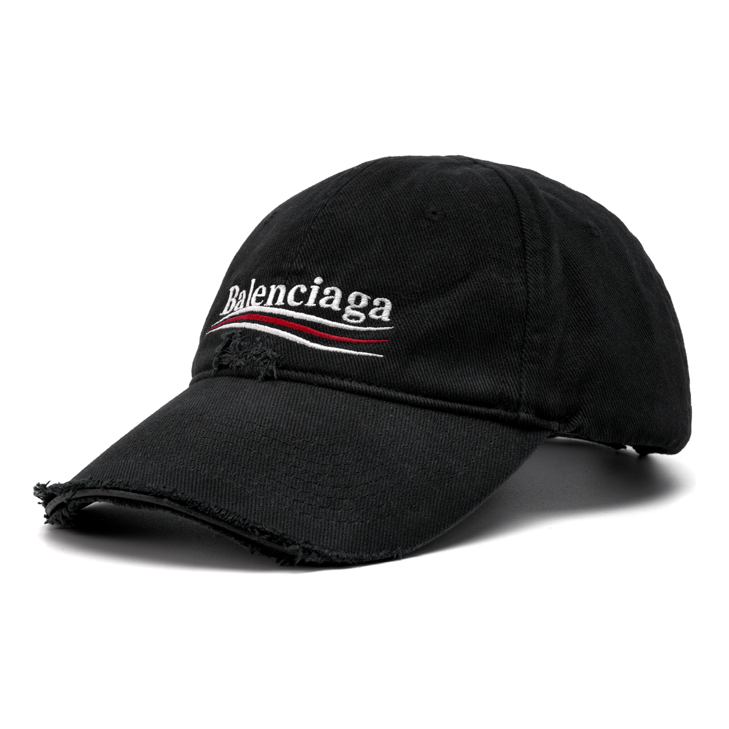 (WMNS) Balenciaga Political Campaign Destroyed Cap 'Black' 661884310B21077