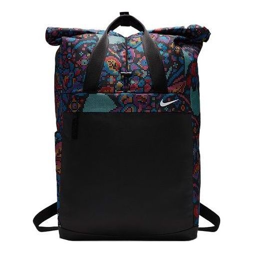 Nike Radiate Training Backpack 'Black Red Blue' BA6356-010