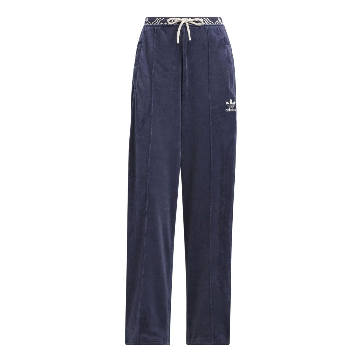 (WMNS) adidas Velour SST Pant Asia Sizing 'Blue' IX4231
