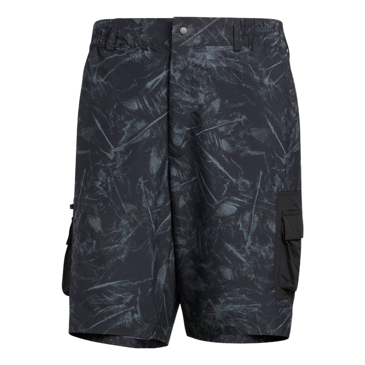 adidas originals Full Print Button Printing Straight Shorts Black HS7288