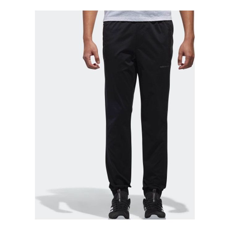 adidas neo M Cs JGg Tp Casual Sports Long Pants Black CV6901
