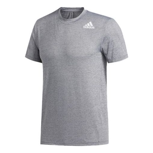 adidas Training Sports Short Sleeve Tee 'Light Grey' FL4334
