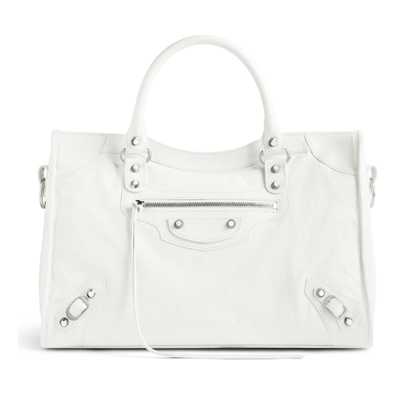 (WMNS) Balenciaga Le City Medium Bag 'White' 7977862AA9S9104