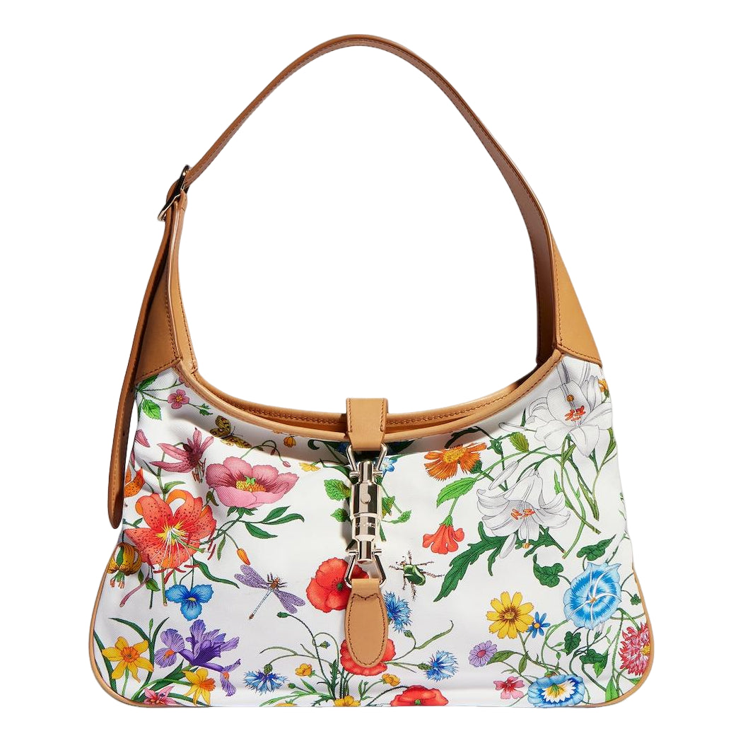 (WMNS) Gucci Jackie 1961 Medium Shoulder Bag 'White Multicolor' 863136-FAF7N-9552