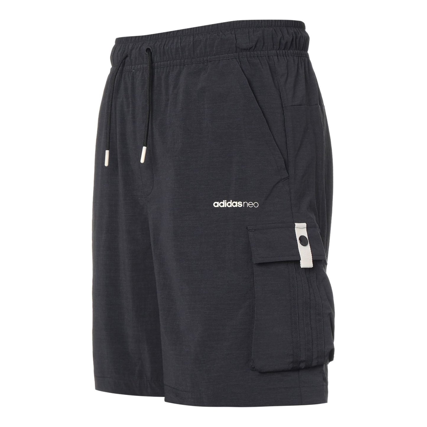 adidas neo Sw Wvn Ut Sh Leisure Sports Pocket Shorts Men's Black H45165