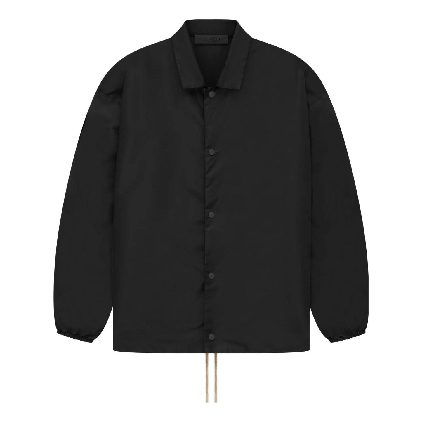 Fear of God Essentials The Black Collection Coaches Jacket 'Jet Black' 202SP232010F