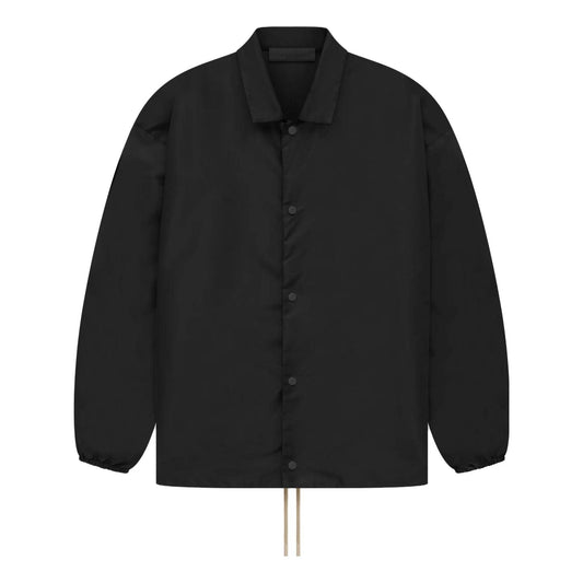 Fear of God Essentials The Black Collection Coaches Jacket 'Jet Black' 202SP232010F