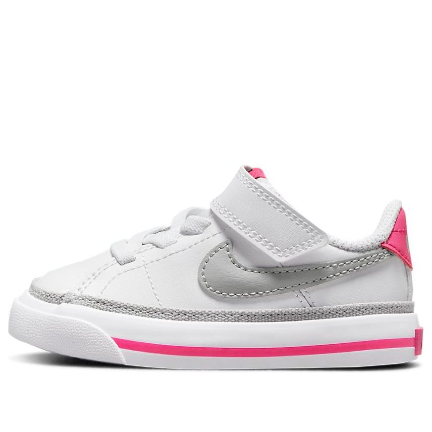 (TD) Nike Court Legacy 'White Pink Prime Light Smoke Grey' DA5382-111