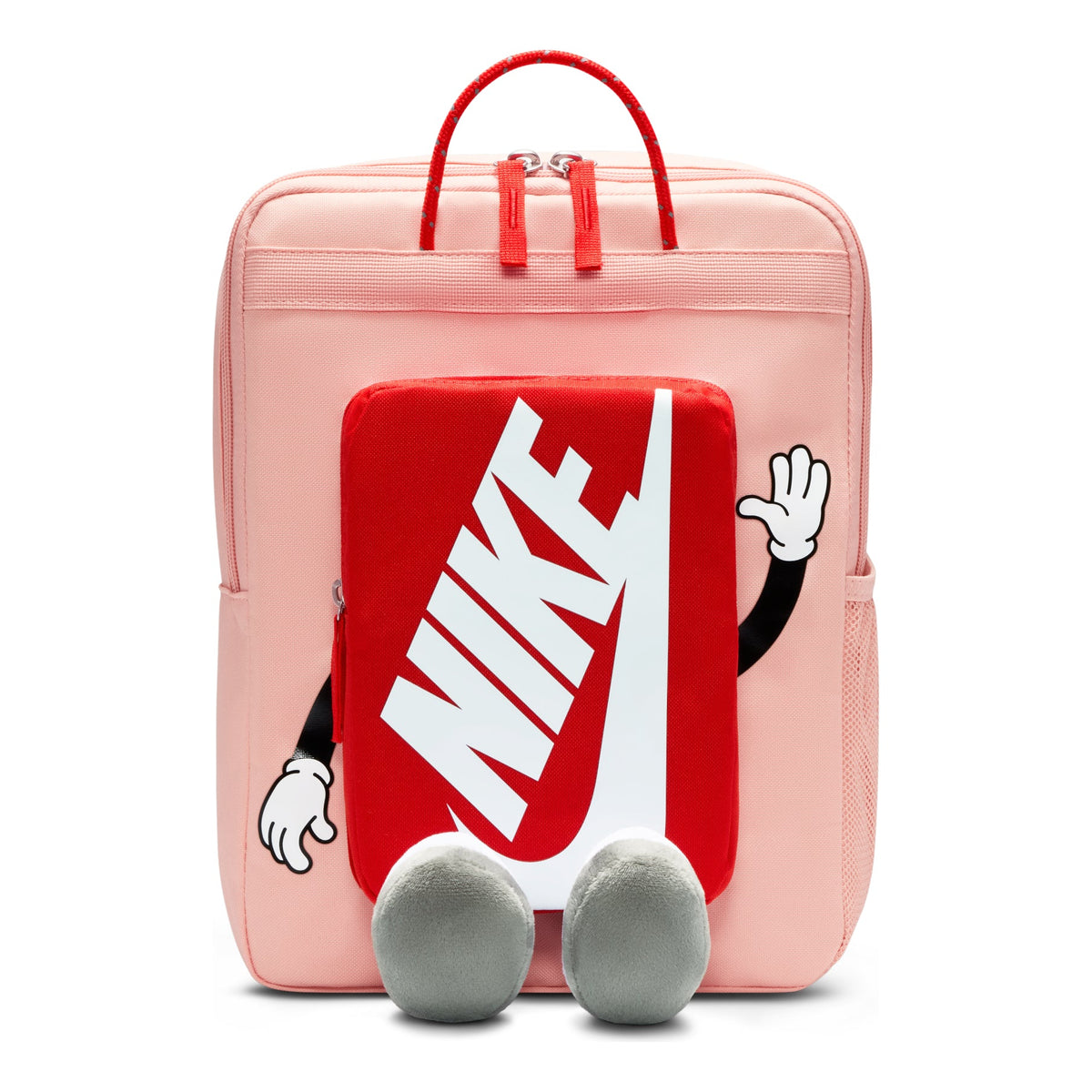 (GS) Nike Boxy Backpack 'Arctic Orange University Red' HM9973-800