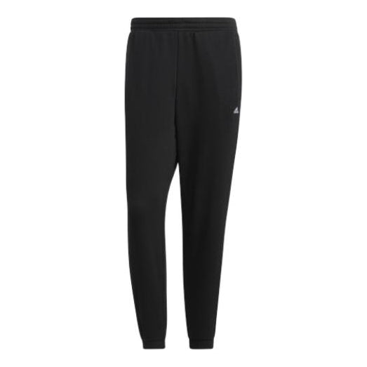 Men's adidas City Swt Pnt Contrasting Colors Stripe Logo Sports Pants/Trousers/Joggers Black HC9969