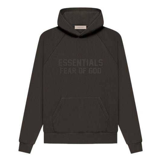 Fear of God Essentials FW22 Hoodie 'Off Black' FOG-FW22-558