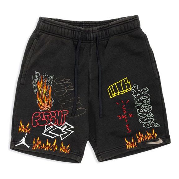 Air Jordan x Travis Scott Flc Short 'Black' CK4027-010