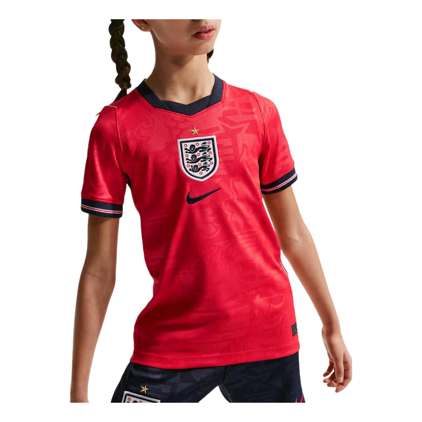 (GS) Nike England National Team 2026 Stadium Away Dri-FIT Soccer Jersey 'Speed Red Obsidian White' IB5197-624