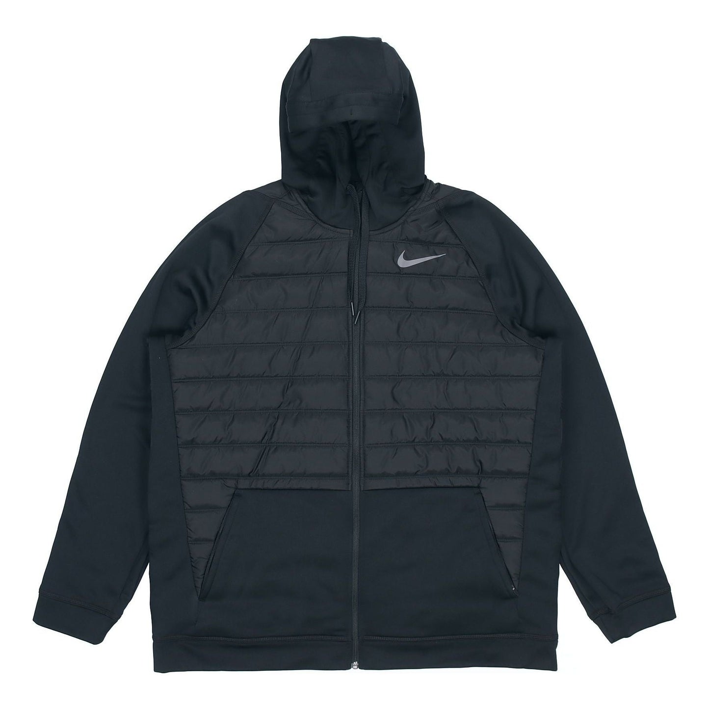 Nike Full-length zipper padded Jacket 'Black' CZ4342-010