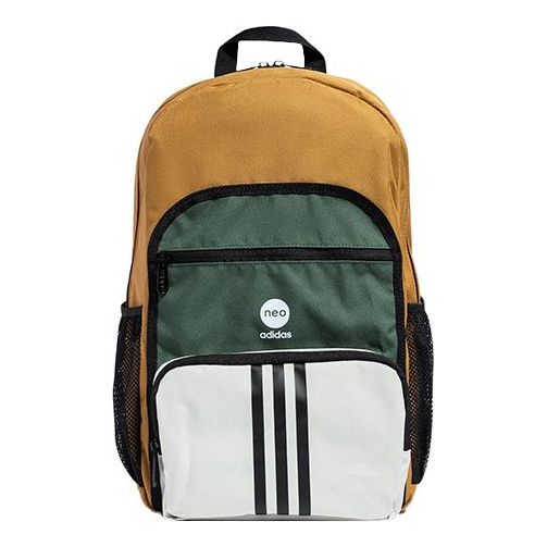 adidas Neo Backpack 'Tan Green White' IB5223